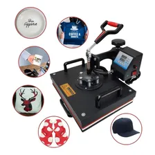 Prensa Térmica Sublimação 8 em 1 Importway 1250W 220V caneca camiseta boné Foto  mini 1