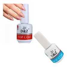 Preparadores D&z Top Coat + Gel Base Coat Profissional Foto  mini 1