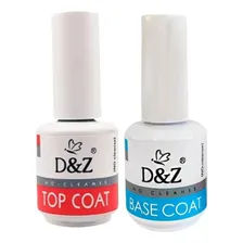 Preparadores D&z Top Coat + Gel Base Coat Profissional Foto mini  2