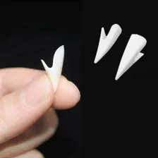 Presa De Vampiro Dentes Caninos Halloween Cor Branco Foto mini  3