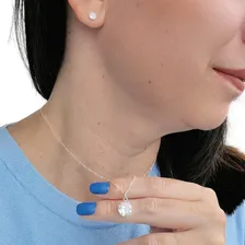 Presente Colar Feminino + Brincos Noiva Namorada Esposa Foto mini  3
