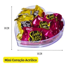 Presente Dia Dos Namorados Coração Com Bombons Chocolates Foto mini  2