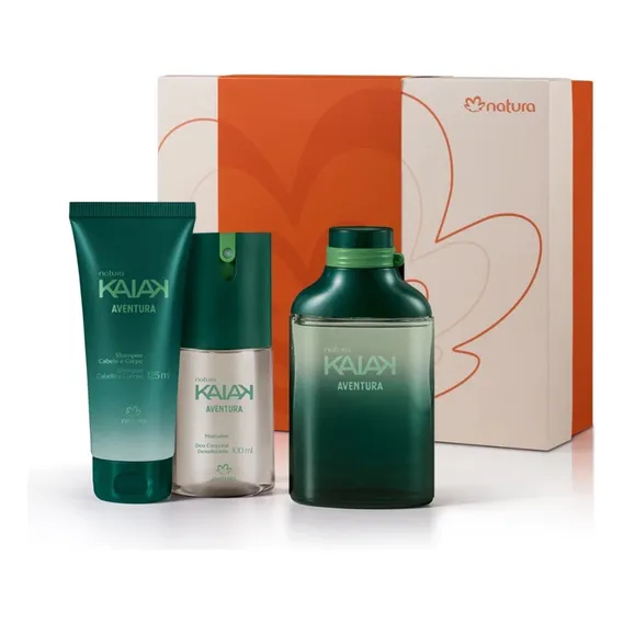 Presente Kaiak Aventura Natura Colônia Masculino 100ml Completo Foto 1