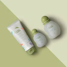 Presente Kit MamĂŁe E BebĂȘ Sabone Liq + Colonia 100ml + Colonia 50ml Natura Foto mini 3