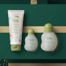 Presente Kit MamĂŁe E BebĂȘ Sabone Liq + Colonia 100ml + Colonia 50ml Natura Foto mini 2