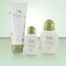 Presente Kit MamĂŁe E BebĂȘ Sabone Liq + Colonia 100ml + Colonia 50ml Natura Foto mini 4