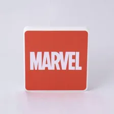 Presente Luminária Box Slim Usb Marvel Foto mini 1