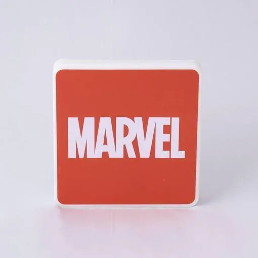 Presente Luminária Box Slim Usb Marvel Foto 1