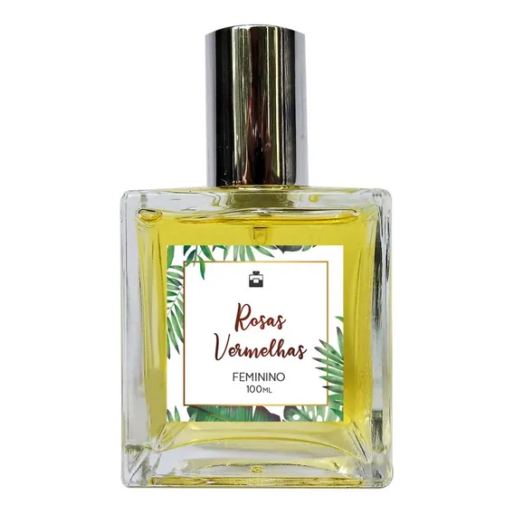 Presente Para Namorada: Perfume Rosas Vermelhas 100ml Foto 1