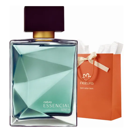 Presente Perfume Homem Essencial Sentir Masculino Natura Foto 1