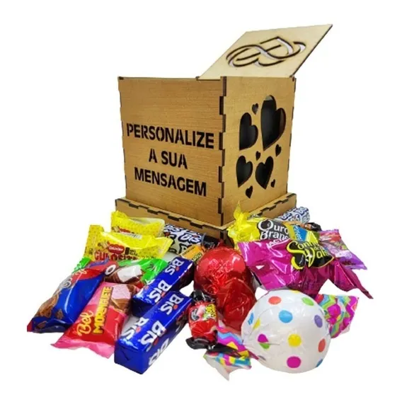 Presente Personalizado Criativo Namorada Caixa De Presente Cúpula Cedro Estrutura Cedro 127/220V Foto 1