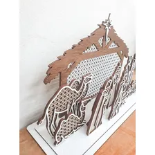 Presépio Natal Em Camadas Mdf Completo Foto mini 4