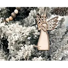 Presépio Natal Mdf Estilo Tela Indiana Em Mdf Cru 3mm Foto mini 4