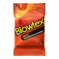 Preservativo Blowtex Hot C/lubrificante Que Esquenta - 12 Pa Foto mini 1