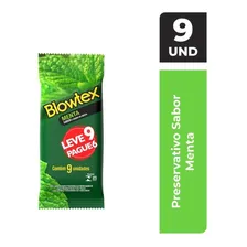 Preservativo Blowtex Menta Leve 9 Pague 6 Unidades Foto mini 1
