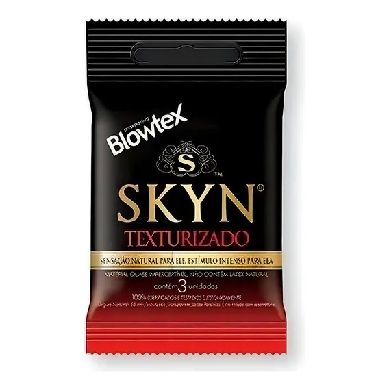 Preservativo Blowtex Skyn Texturizado 3un Foto 1