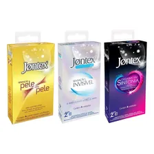 Preservativo Jontex Kit 3 Pack Cada C4 Camisinha ( 12unid ) Foto mini 1
