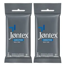 Preservativo Jontex Sensitive Mais Fino ( 12 Camisinhas ) Foto mini 1