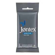 Preservativo Jontex Sensitive Mais Fino ( 12 Camisinhas ) Foto mini 2