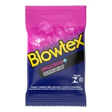 Preservativo Lubrificado Blowtex Orgazmax Pacote 3 Unidades Foto mini 2