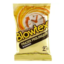 Preservativo Lubrificado Prazer Prolongado Blowtex Pacote 3 Unidades Foto mini 2