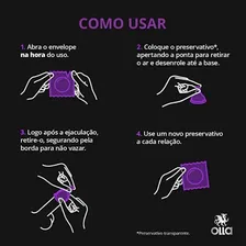 Preservativo Olla Uva c/3 Camisinhas Foto mini 2