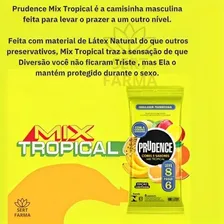 Preservativo Prudence Cores E Sabores Mix Tropical L8 P6 Foto mini 2