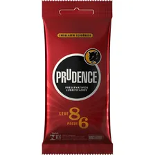 Preservativo Prudence Lubrificado - 6 Embalagens Com 8 Unida Foto mini 1