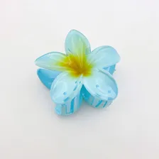 Presilha Flor Bbb Maxi Prendedor De Cabelo Piranha Flor Cor Verde Foto mini 2