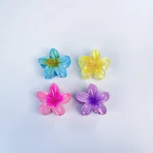 Presilha Flor Bbb Maxi Prendedor De Cabelo Piranha Flor Cor Verde Foto mini 3