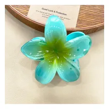 Presilha Flor Bbb Maxi Prendedor De Cabelo Piranha Flor Cor Verde Foto mini 1