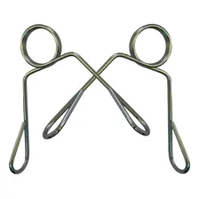Presilha Grampo Barra Musculação 3 Voltas 10 Pares 28,5 Mm Foto mini  3