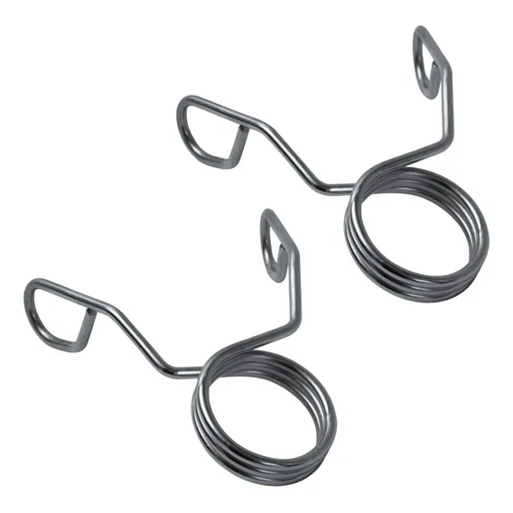 Presilha Olímpica Cromada Para Barra E Halter Academia Cor Cromado Diâmetro Interno 5 Cm Foto 1