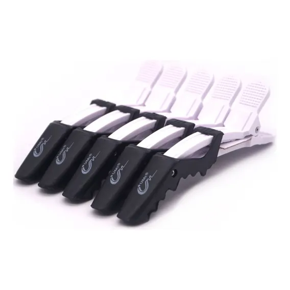 Presilha Tipo Bico Pato Crocodilo Prendedor Cabelo Clips 10u Foto 1