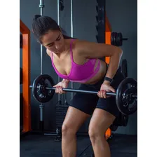 Presilhas Barra Reta Oca Body Pump Preto Foto mini  3