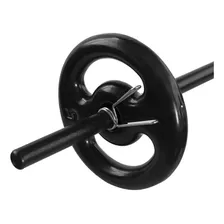 Presilhas Barra Reta Oca Body Pump Preto Foto mini  2