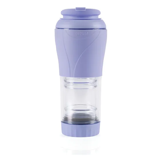 Pressca Cafeteira Portátil Prensa Francesa 350ml Café - Nota Cor Violeta Foto 1