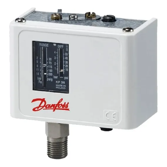 Pressostato Danfoss Kpi 36 0601189 De 4 A 12 Bar Foto 1