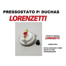 Pressostato Ducha Futura/advanced/pressurizador Lorenzetti Acabamento Fosco Cor Cinza Foto mini  2
