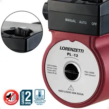 Pressurizador De Água Pl12 Lorenzetti 220v Para Sistemas Hidráulicos 2 A 3 Pontos De Uso 12mca 160w Foto mini 4