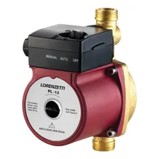 Pressurizador De Água Pl12 Lorenzetti 220v Para Sistemas Hidráulicos 2 A 3 Pontos De Uso 12mca 160w Foto  mini 1