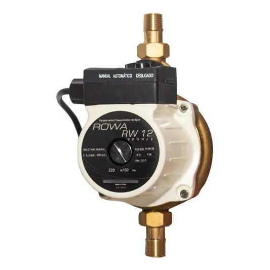 Pressurizador De Água Rowa Rw12 Bronze 150w 220v Mono Foto 1