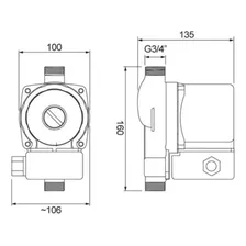 Pressurizador Lorenzetti Pl 12 220v Pc 1 Foto mini 3