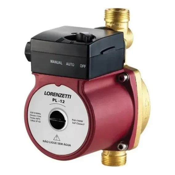 Pressurizador Lorenzetti Pl 12 220v Pc 1 Foto 1