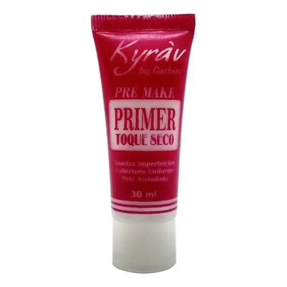 Primer Facial Pré Make Seco 30ml Kyrav Para Maquiagem Compl Tom Do Primer Branco Foto 1