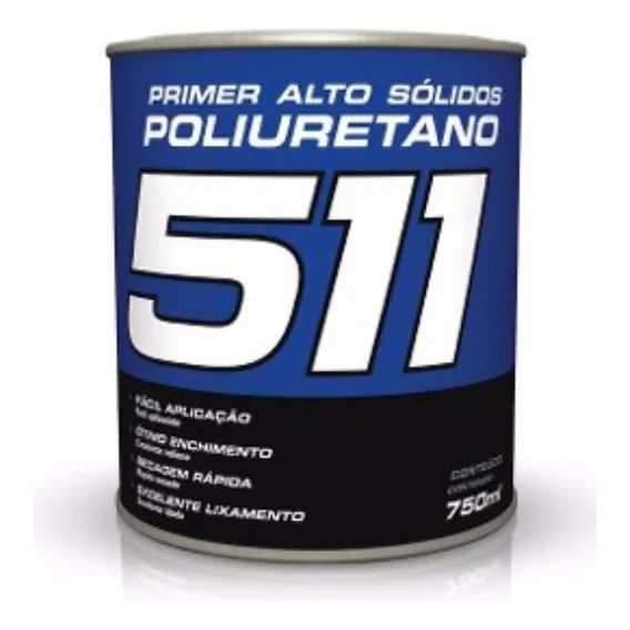 Primer Pu 511 Maxi Rubber 900ml E Catalisador Pu 511 150ml Foto 1