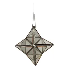 Prisma Dagua Feng Shui Estrela Merkaba 15 Cm Vidro E Metal Foto  mini 1