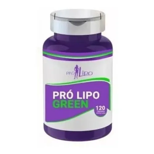 Pro Lipo Green 120 Capsulas Sabor Sem sabor Foto 1