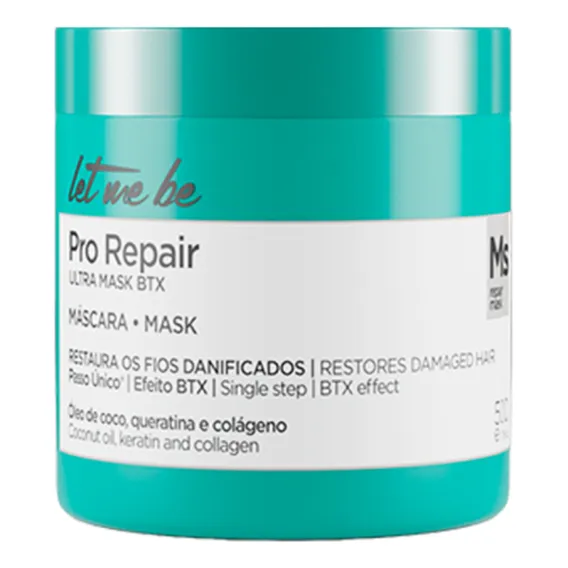 Pro Repair Ultra Mask 500g Passo Único Let Me Be Foto 1