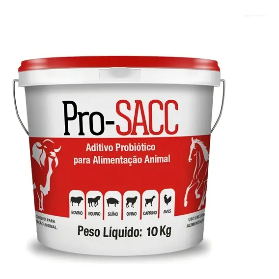 Pro Sacc Probiótico 10 Kg - Univitta ( Alimentação Animal ) Foto 1